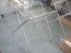 Barbecue Stainless Steel Display Racks Wire Mesh Shelf With Steel Tube / Steel Sheet
