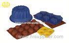 Freeze safe portable Silicone Cupcake Liners Cake tools debossed logo