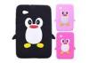 Pink Black Silicone Tablet PC Protective Case For Samsung Galaxy Tab 2 P3113