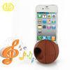 Basketball shape colorful Silicone Horn Speaker , iphone Horn Speakers