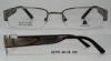 Rectangular Narrow Metal Optical Spectacles Frames For Men With Round Face , Lightweight