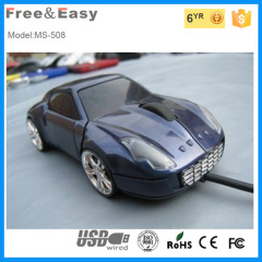 mouse pc sports car shape