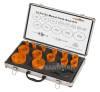 15PCS Cast Iron Cutting Bi-Metal Hole Saw Kit-083