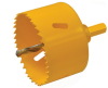 Welded shank soffit cutter hole saws