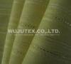 90g/sm Yellow Cotton Nylon Fabric Spandex Lurex , Plain Weave, Dobby Stripe