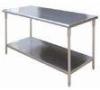 Food Preparation Two Layer Commercial Kitchen Work Tables 700x700x850mm