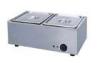 Commercial Countertop Electric 2 Pot Stainless Steel Bain Marie 220V - 240V 50HZ
