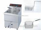 3.5KW 220V - 240V 50Hz Electric Commercial Deep Fryer For Hotels / Restaurants