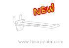 net, slat wall, mesh supermarket hanging peg loop White PP plastic Retail Display Hooks 31075,31076,