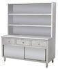 Hotel 1.5m Commercial Stainless Steel Waitress Station With Cabinet / Drawer