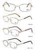 Black And Silver Optical Frames For Women , Custom Rectangular Shaped