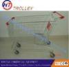 Australian Wire Shopping Trolley Cart With Four Wheels Customized