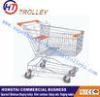 Supermarket Shopping Trolley Wire Shopping Trolley Cart With Four Wheels