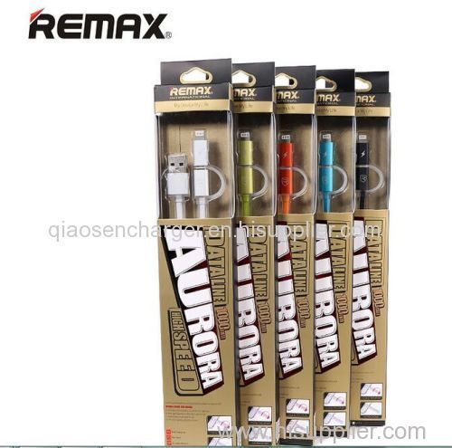 REMAX double sides USB design cable ,high speed and fast sync cable for iphone samsung