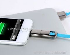 Perfect design REMAX Transformers 2 in 1 USB data & charge cable for smartphone