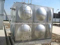 Pressed Stainless Steel Sectional Water Tank