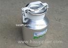 10L Portable Aluminum Milk Can For Transporting Milk With Lid / Cover