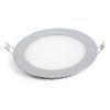 18w Round Smd Led Panel Light 1200lm 180x180 Aluminum For Office