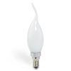 Milky Glass 3 Watt E14 Led Candle Bulbs , General Electric 200Lm Led