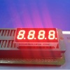 Ultra red 0.3&quot; 4 digit 7 segment led display common cathode for Temperature indicator