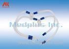 PVC Transparent Nontoxic Smooth Anesthesia Breathing Circuits For Oxygen / CPR