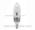 Low Energy 7W Dimmable Led Candle Bulb E12 For Home , Led Chandelier Light