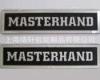 Long Life Plastic Engraved Name Plates For Working Office Room , PC PET PVC