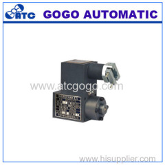 Series solenoid for explosion-isolation valve