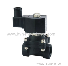 Plastic 1/2 Inch Pneumatic Solenoid Valve