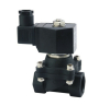 3/4 Inch Plastic Solenoid Valve 2-way normally closed solenoid valve