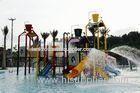 OEM Outdoor Commercial Kids Aqua Park Equipment Water Slides Play Structure For Adults