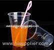 550ml Clear Disposable Smoothie Cups Eco Friendly For Milky Tea