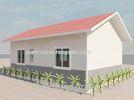 Portable wind - proof panelized two bedroom modular homes ce b.v. Certificated