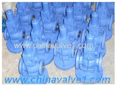 Pilot operated pressure reducing valve