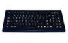 IP65 dynamic industrial pc keyboard with high quality durable black titanium