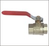 Brass Ball Valve CW614 Material Nickel Plated