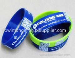 one inch silicone bracelets