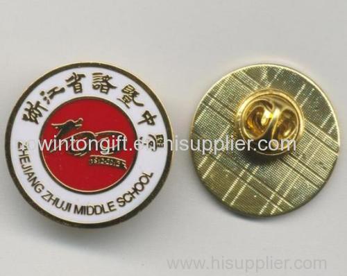 metal badge lapel pins