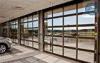 Transparent Industrial Sectional Door Sliding For Villa , EU Standard