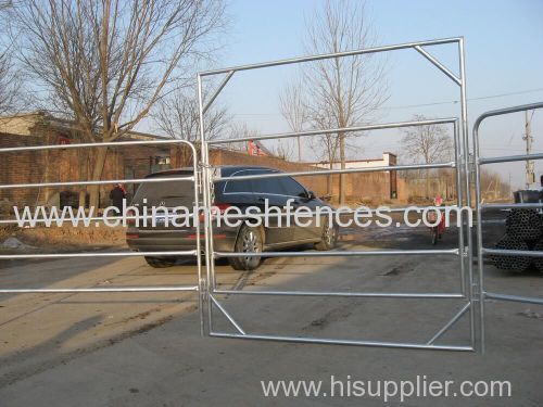 heavy duty hot dipped & powder coated metal pipe livestock corral