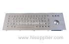 IP65 dynamic Kiosk Metal Keyboard / Panel Mount keyboard with FN key