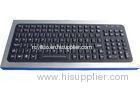 Desk Top Sealed Silicone Industrial Keyboard With Backlight For Industrial
