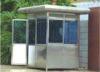 Custom Portable Stainless Steel Security Guard Booths , Sentry Box