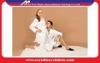 Couples Luxury Bathrobes Double Layer Waffle Wave Robe with 100 % Cotton Lining