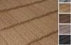 Flat Stone Chip Coated Steel Roof Tiles