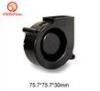 24 V 4600RPM DC Blower Fan 75.7*75.7*30mm / plastic Cooling Fan with CE ROHS Approvals