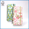 Hardcover Spiral Journal Notebook with Elastic Closure