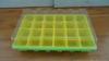 Three Parts Nursery Trays Plant Pot Saucers , 24 Cavities Propagation