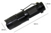 UltraFire 7W 300LM Mini XPE Q5 Zoomable LED Flashlight Adjustable Focus Portable LED Light Lamp Flashlight Torch