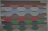 Hexagonal bitumen 3-Tab Mosaic Asphalt Shingle for resort villa